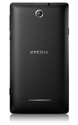 Sony Xperia E achterkant Sony Xperia E achterkant